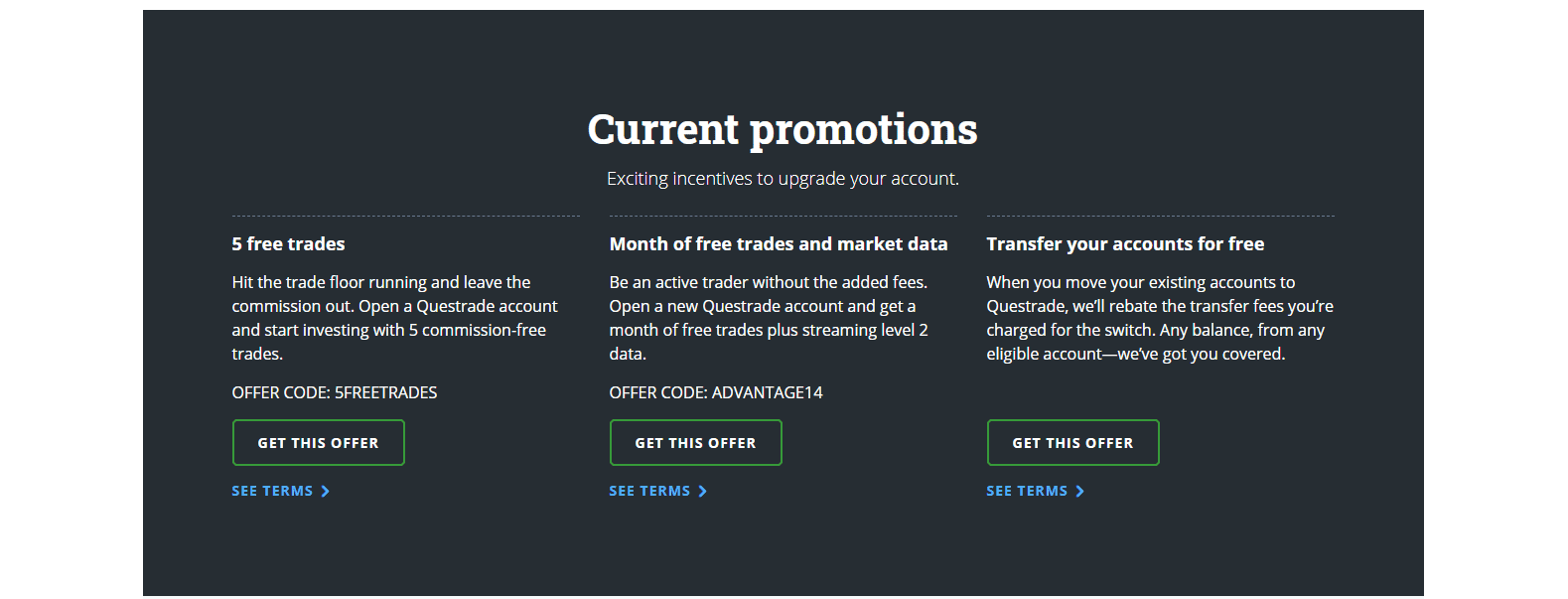 Questrade Review new account info Questrade Review new account info